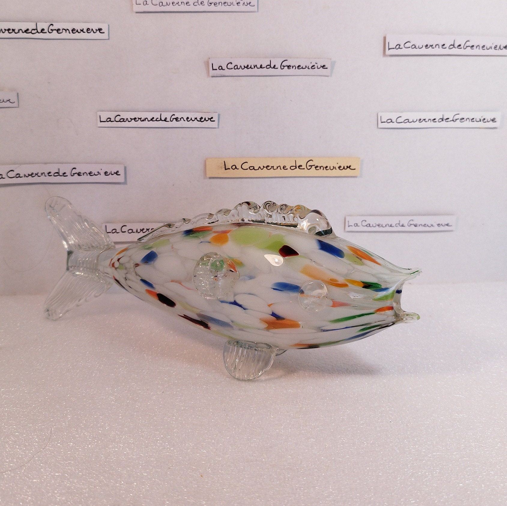 Murano Art Collecton Fgurne de posson en verre n 2024