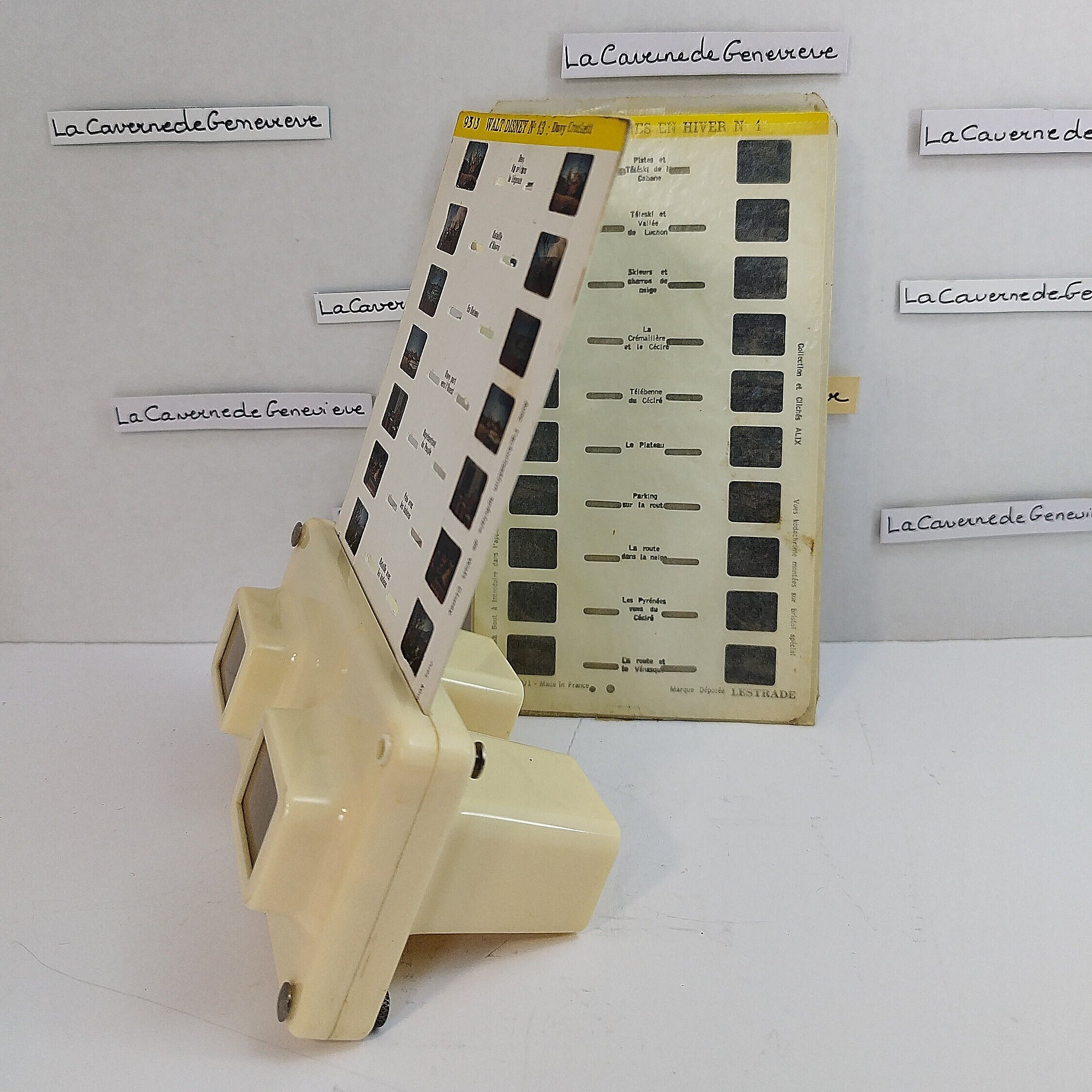 Vintage Lestrade Simplex Stereoscope/viewer 1960/white