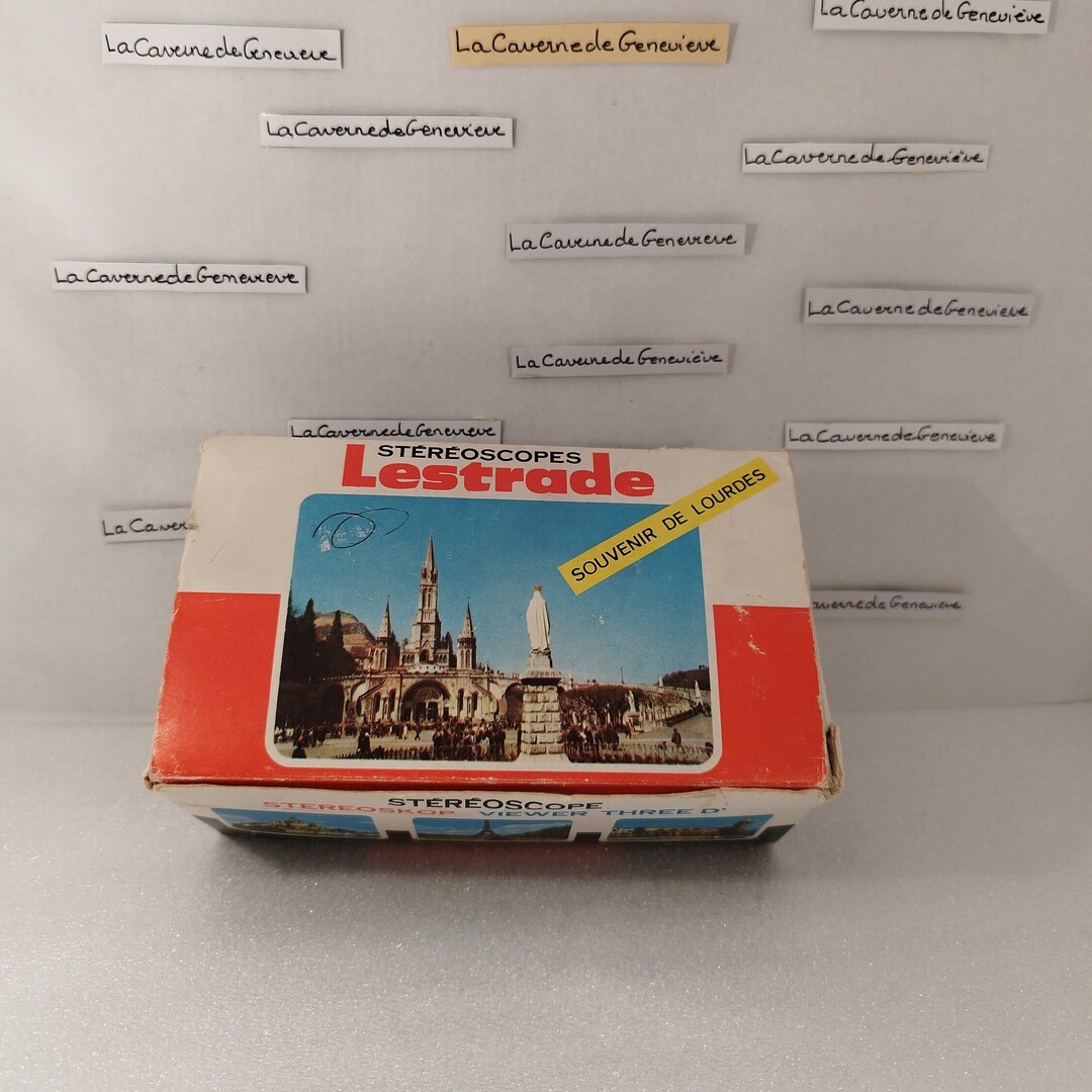 Vintage Stereoscope/lestrade Brand/simplex Ivory 1970/original Box 