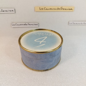 Vintage cône d encens Garraud Paris/boîte ronde bleue/atmosphère relaxante apaisante/produit naturel/à brûler/rite universel/incensum/résine