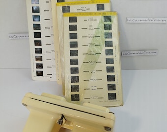 Vintage stéréoscope Lestrade Simplex/visionneuse 1960/plastique