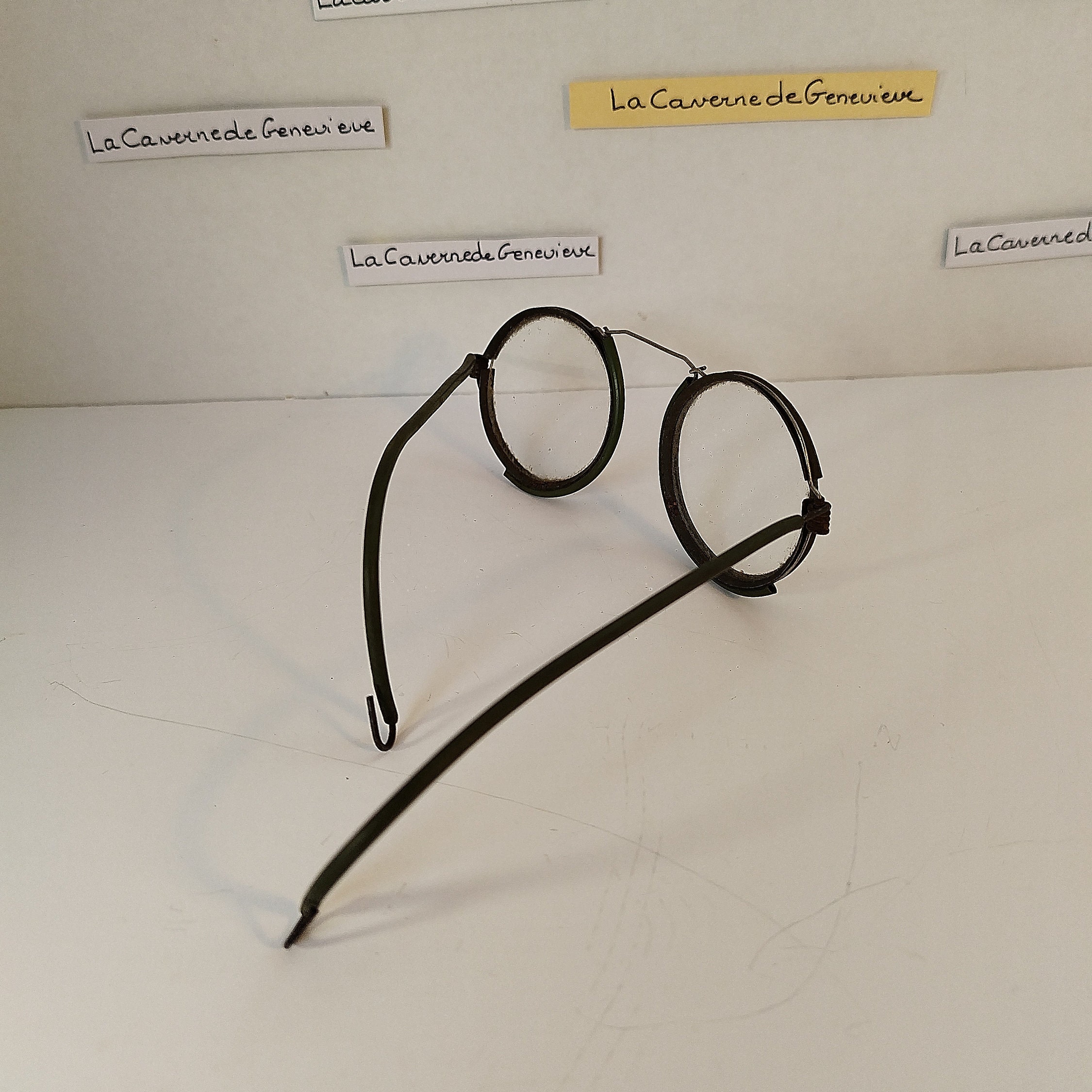 Lunettes / Lorgnons De Vue Ronds Vintage Années 1900 - Modèle N°15, Multicolore, Unisexe