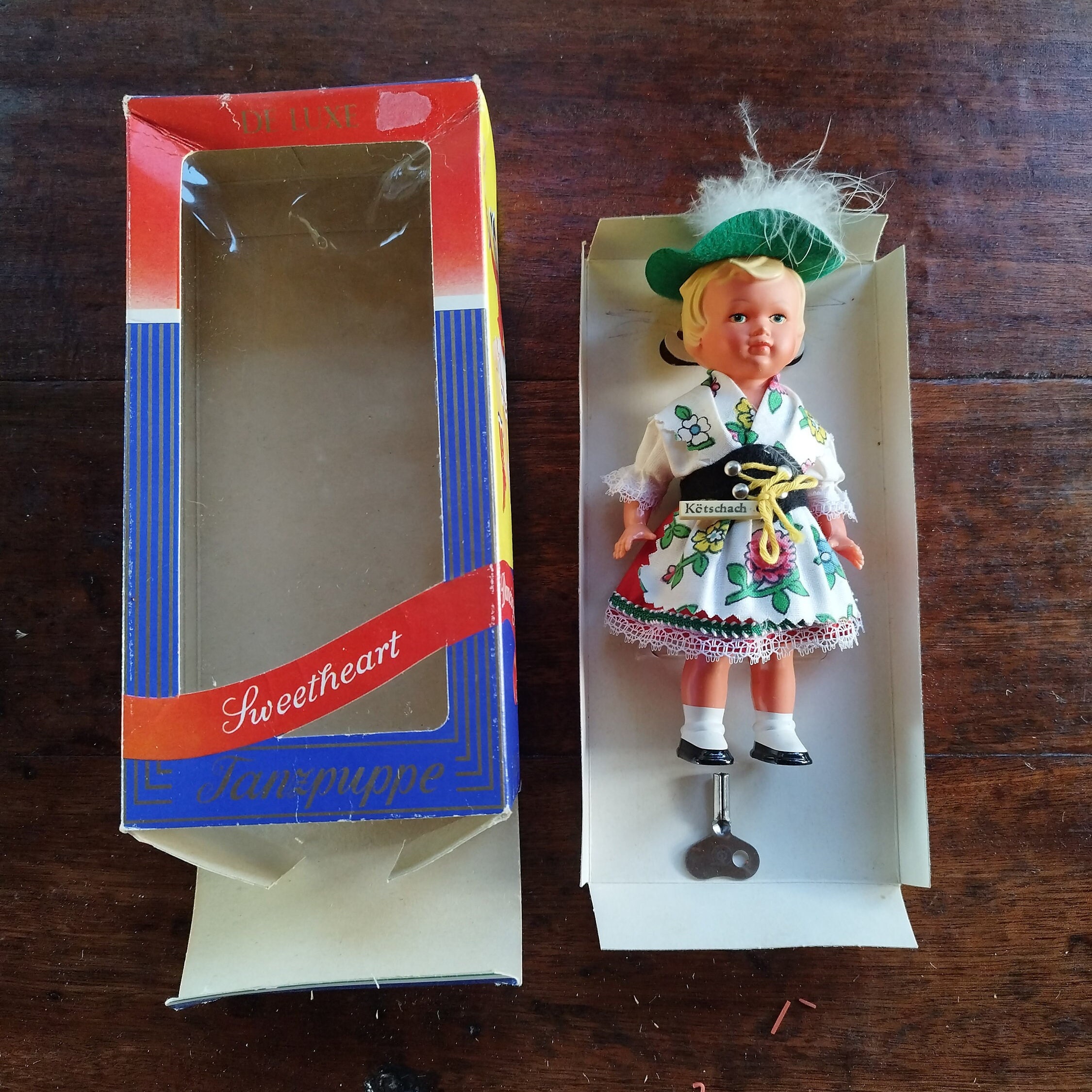 Vintage Dancing Doll Mechanical Doll Luxury Automaton