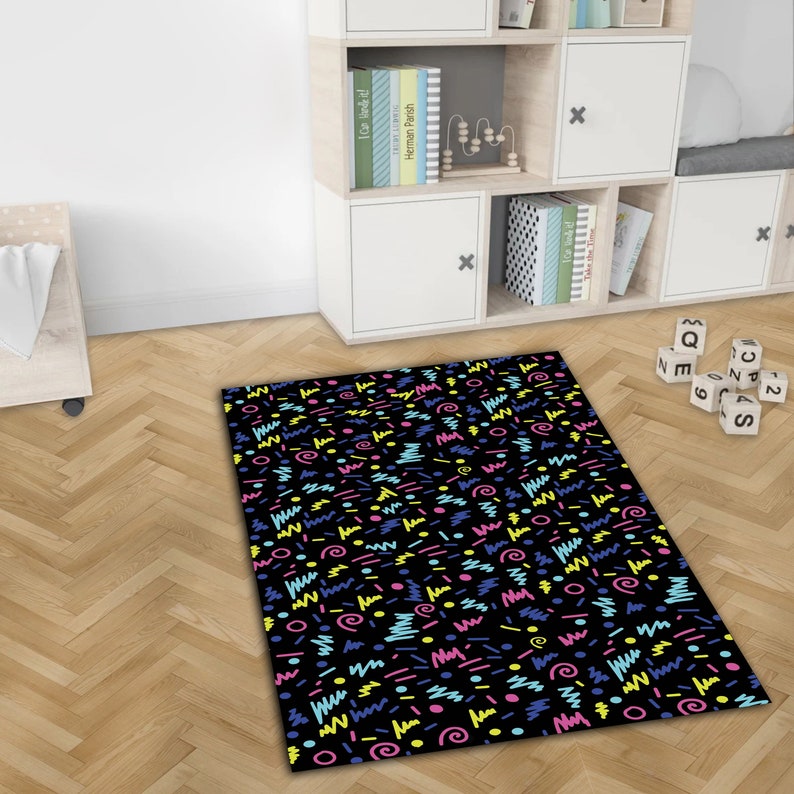 Arcade Bar Rug Game Room Rug Game Rug Arcade Rug Gamer Etsy