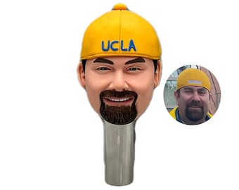 Grifo de cerveza personalizado de arcilla polimérica, grifo con cabeza oscilante personalizado