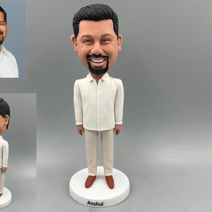 Customized men's bobbleheads, bobbleheads, romantic gifts for husbands, best gift ideas for anniversaries, customized birthday gifts