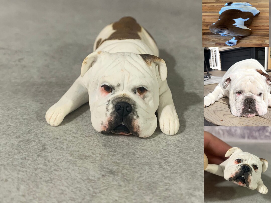 Custom Pet Statue, Personalized Polymer Clay Dog, Cake Topper - Etsy