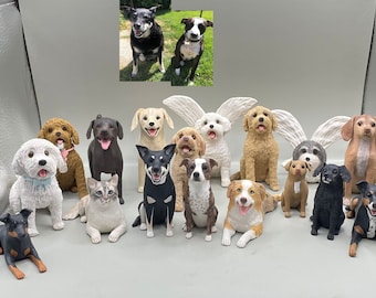 Personalized custom pet dog wedding cake, pet birthday cake, animal cake, wedding CakeTopper, dog wedding cake topper