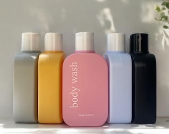 250ml - body wash refillable bottle