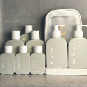 stevey reusable bottle bundle - travel & bathroom