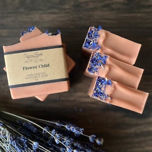 Patchouli Orange Goats Milk Soap - Handmade Goat Milk Soap - Natural Essential Oil Soap