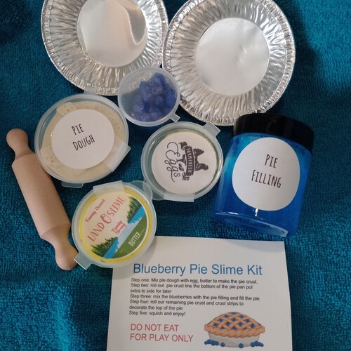 Cherry Cheese Cake Slime Baking Set Mini Rolling Pin and 4oz Etsy