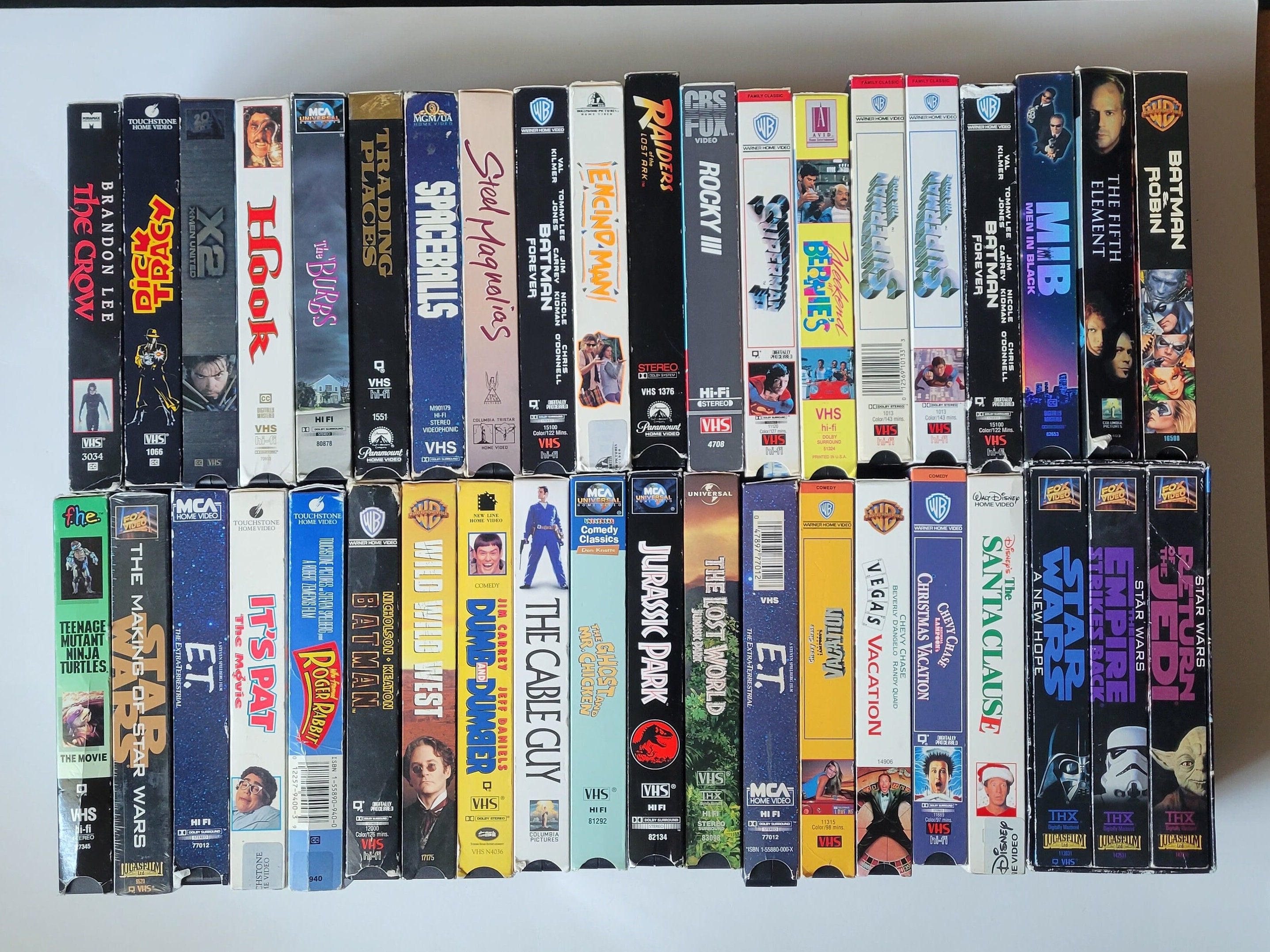 VHS Hits You Choose Vintage Movies Etsy
