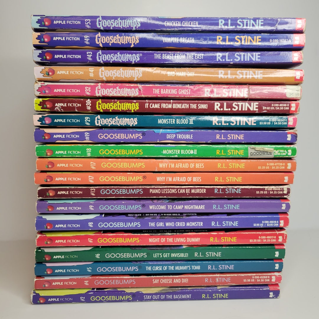 Goosebumps Vintage Books You Choose Etsy