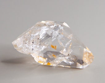 Impressive Herkimer Diamond, 27 mm, High-Clarity Double Terminated Quartz Crystal, Authentic Herkimer Diamond Specimen