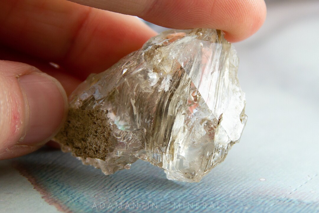Large Raw Skeletal Herkimer Diamond Quartz Crystal 13 Grams Etsy