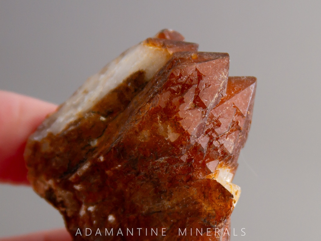 Hematite Quartz From Diamond Hill Mine in South Carolina, Quartz ...