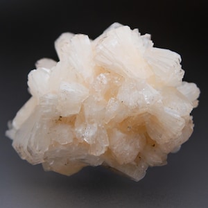 Natural Stilbite Crystal Cluster, Luster Mineral Specimen, India (47mm)