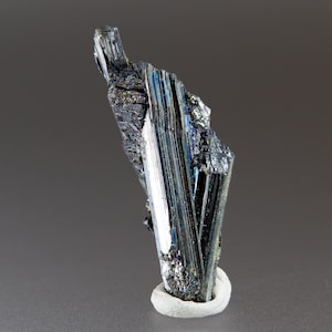 Beautiful Stibnite Mineral Specimen with Metallic Luster, from Hunan, China 30 mm
