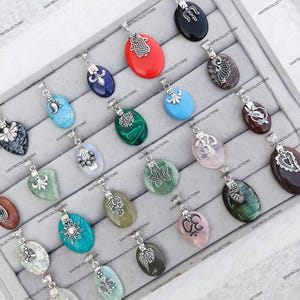 Assorted Gemstone Wholesale Pendants Mixed Gemstone Pendant Lot Mix Shape And Design Bulk Pendants Crystal Pendant Handmade Boho Jewelry