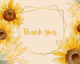 Sunflower Canva Templates