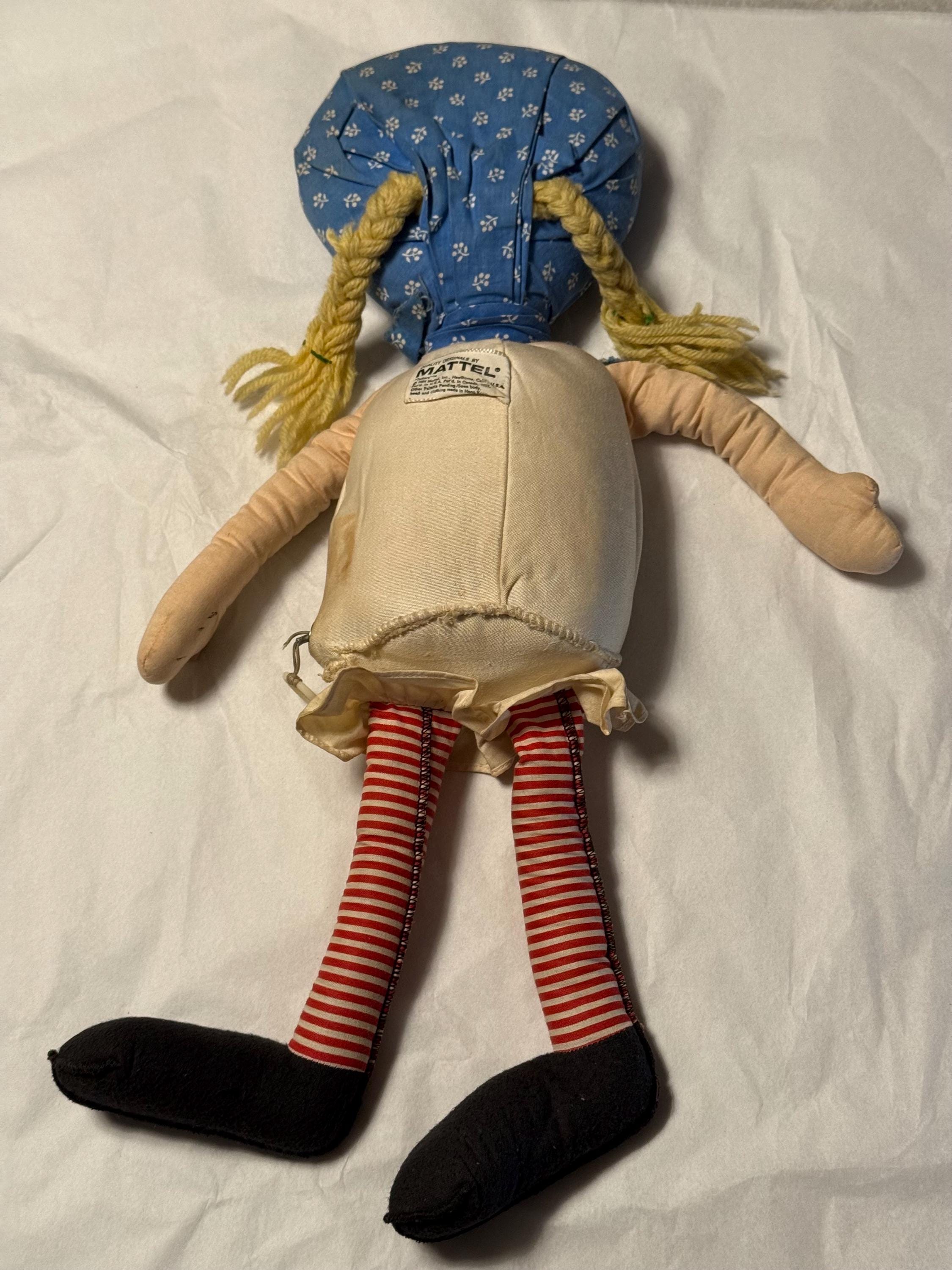 Vintage 1964 Mattel Tatters 18 Inch Talking Pullstring Doll - Etsy
