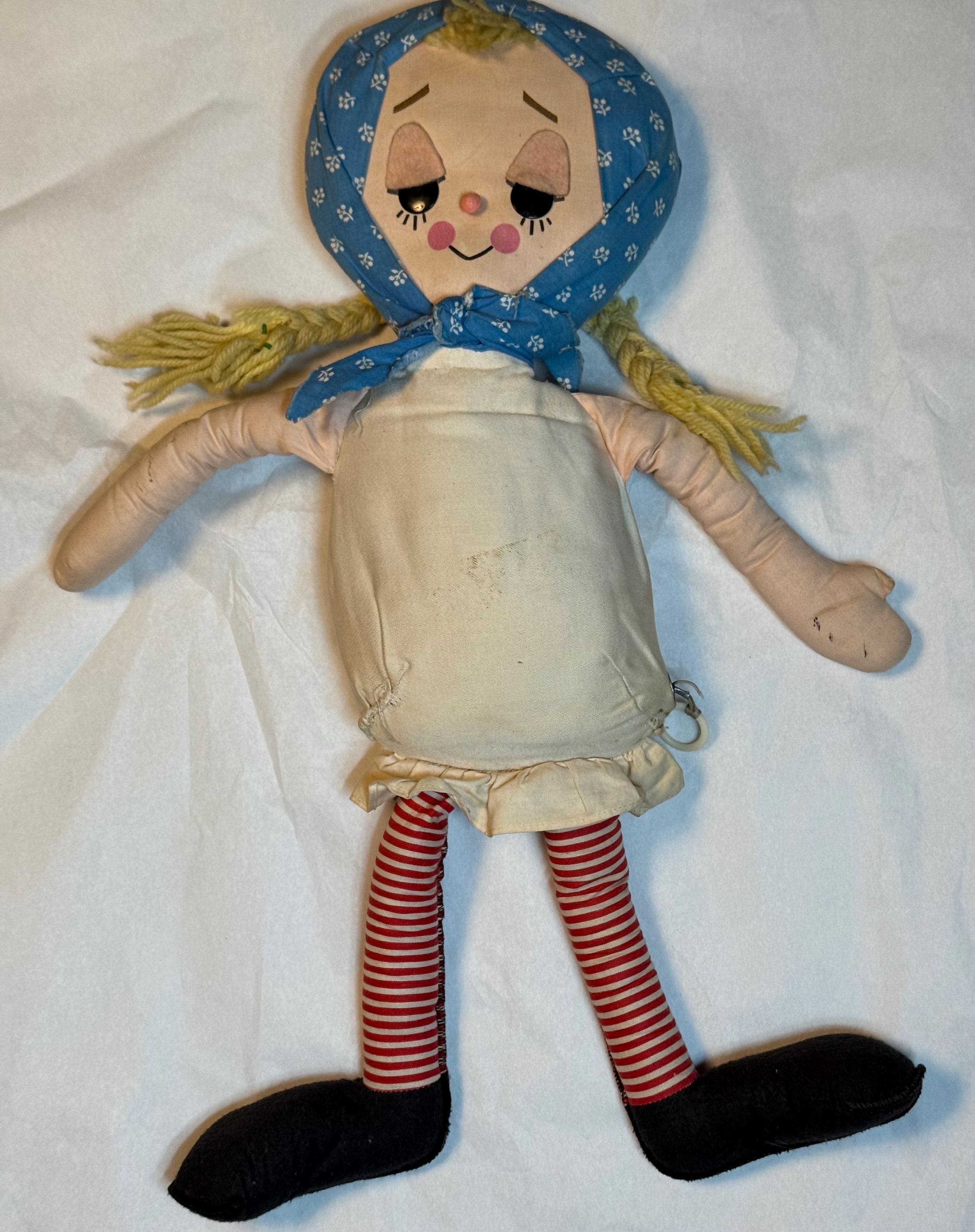 トールペイント作品ANTIQUE-Doll Vintage 1964 Mattel Tatters 18 Inch Talking Pullstring Doll - Etsy