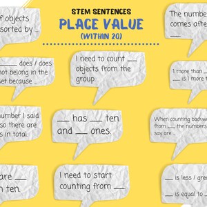 Year 1 Maths Working Wall Place Value Within 20 Etsy Year 1 Maths Working Wall Place Value Within 20 Etsy