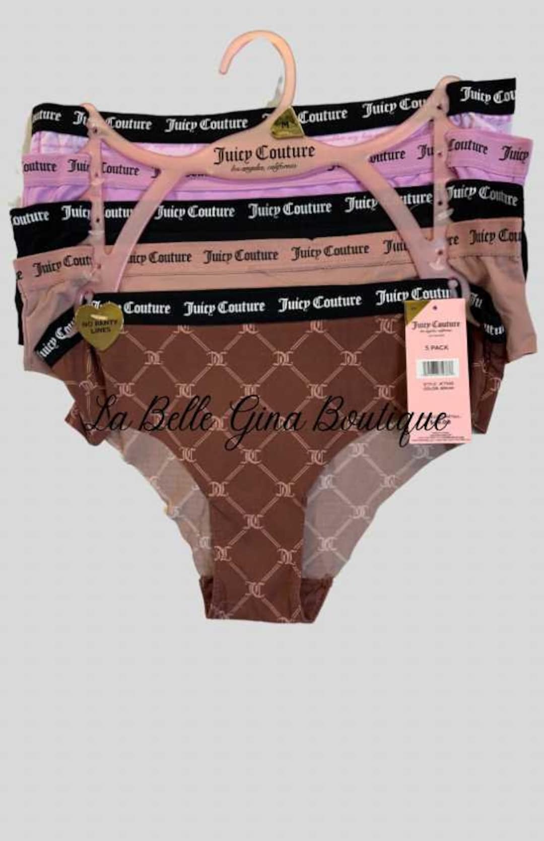 Juicy Couture 5pk Intimates Panties -  Ireland