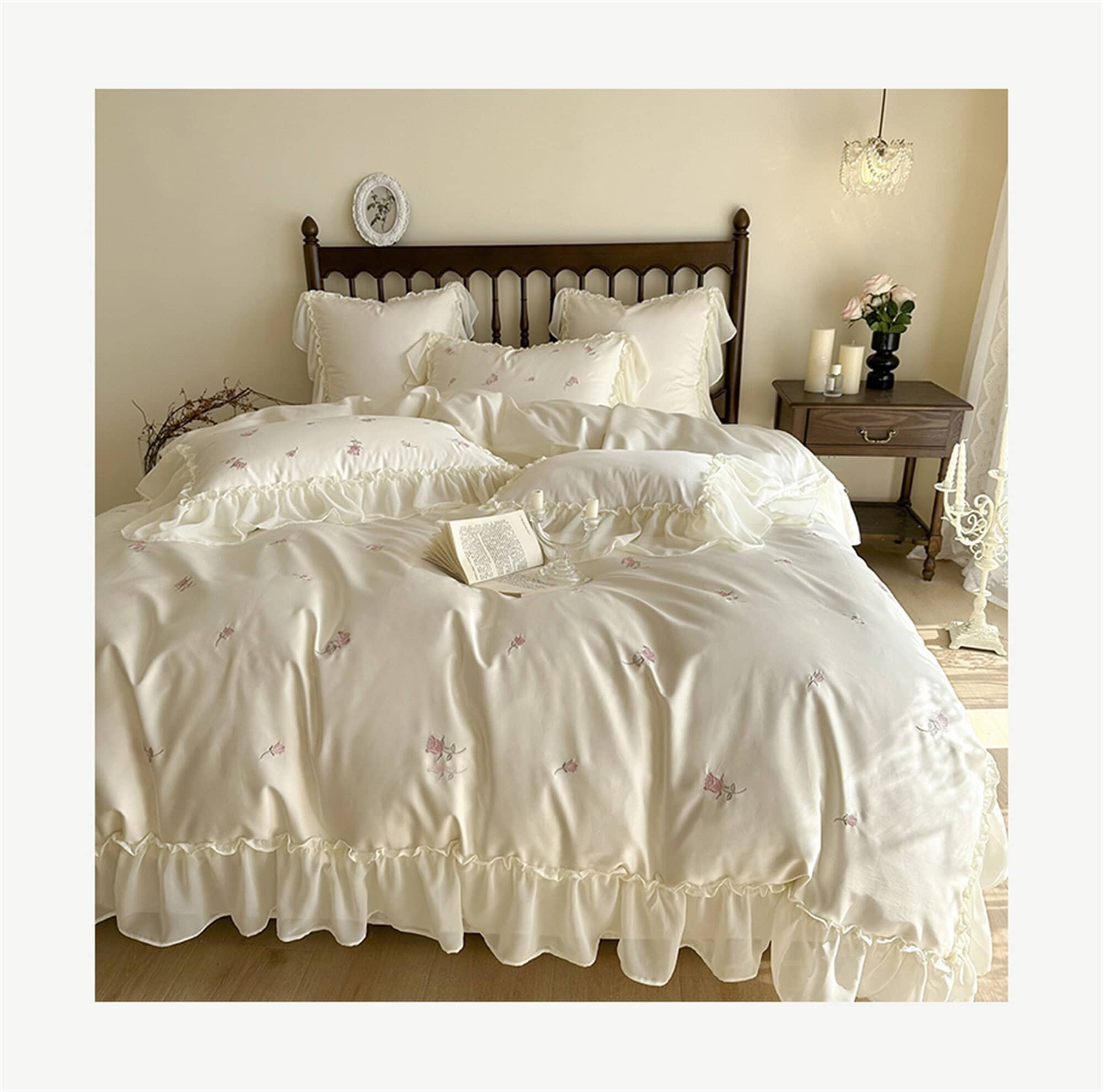 Ambesonne Celtic Duvet Cover Sets, Single Tree Life Swirly Long Branchesnd  Roots European Theme, Bedding Set With Duvet Covers ＆ Pillowcases, P  その他インテリア雑貨、小物