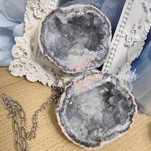 Kristall Geode Ring Box, Verlobung Hochzeit Ring Kristall Box, Kristall Schmuckschatulle, Ring-Display-Halter