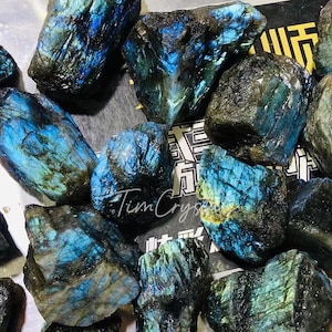 Natürlicher roher Labradoritstein, Labradorit-Brocken-Kristallmineral, Kristallheilungs-Großverkauf-Kristall