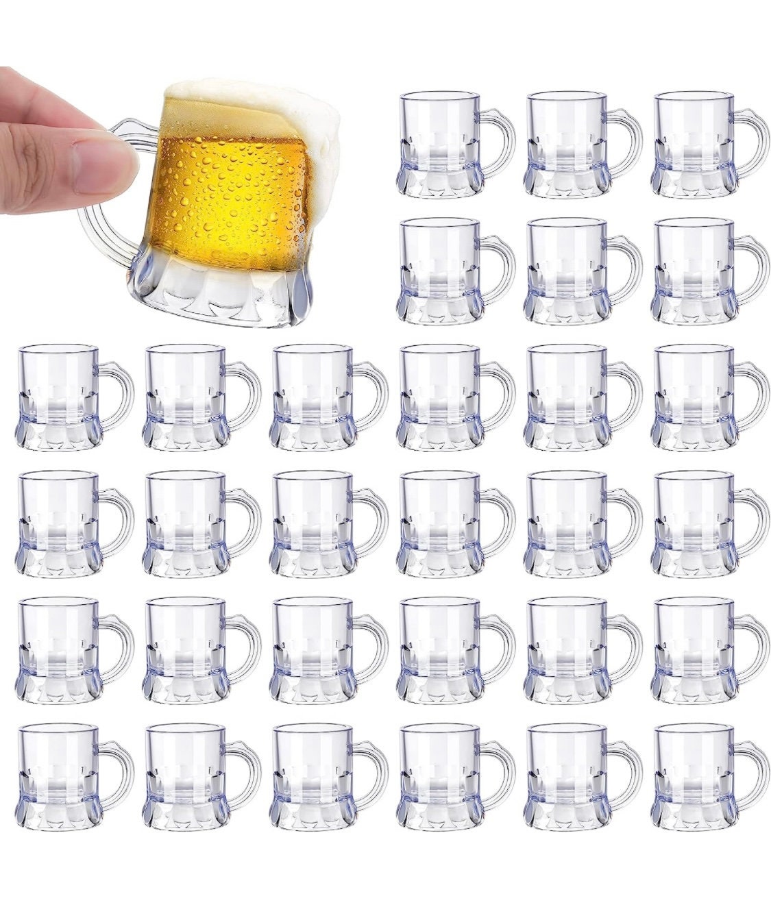 Wholesale 320ml 10.8oz Large Capacity Glass Cup Beer Mug with Handle -  China Double Wall Beer Mug and Beer Mug Coffee Travel Cup price
