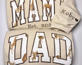 Custom Keepsake Sweatshirt with Baby Clothes Keepsake Idea Custom Mothers Day Gift Personalized Gift Idea for Fathers Baby Outfit Mom Gift