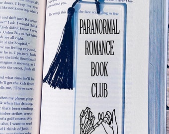 Paranormal Romance Book Club Bookmark For Women Book Gifts Bookish Merch Book Accessories Book Club Gift Spicy Bookmarks Gifts For Readers