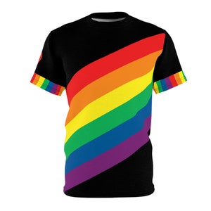 LGTBQ PRIDE Tee Shirt (in black)