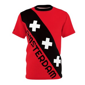 AMSTERDAM City Flag Tee Shirt