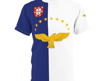 Camiseta con la bandera de las Azores