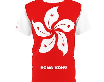 Camicia con bandiera HONG KONG