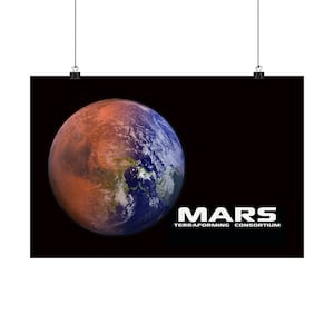 Mars Terraforming Consortium Poster