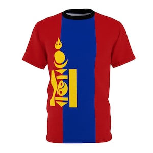 MONGOLIA Flag Shirt