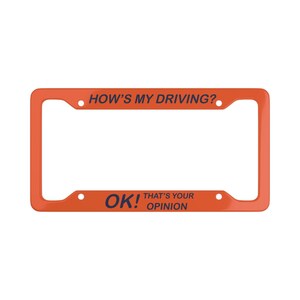 Hoe gaat het met mijn rijbewijsplaatframe