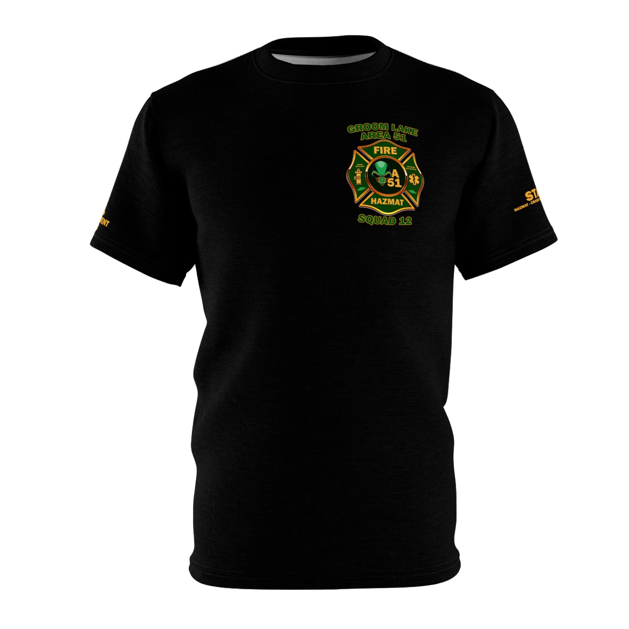 AREA 51 Fire Department Duty Shirt - Etsy