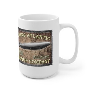 New York to Cairo Ceramic 15oz Mug