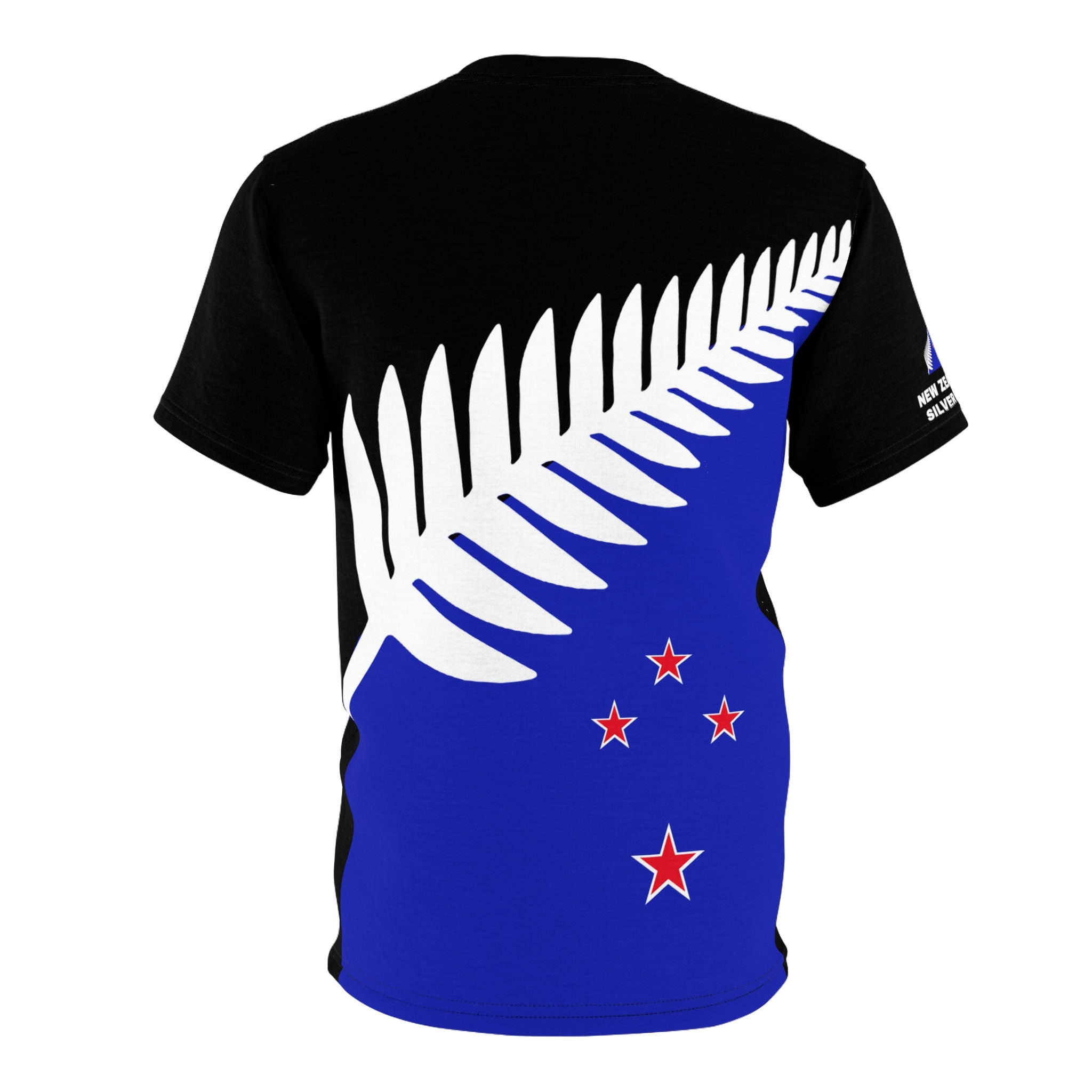 NEW ZEALAND Silver Fern Flag Tee Shirt - Etsy