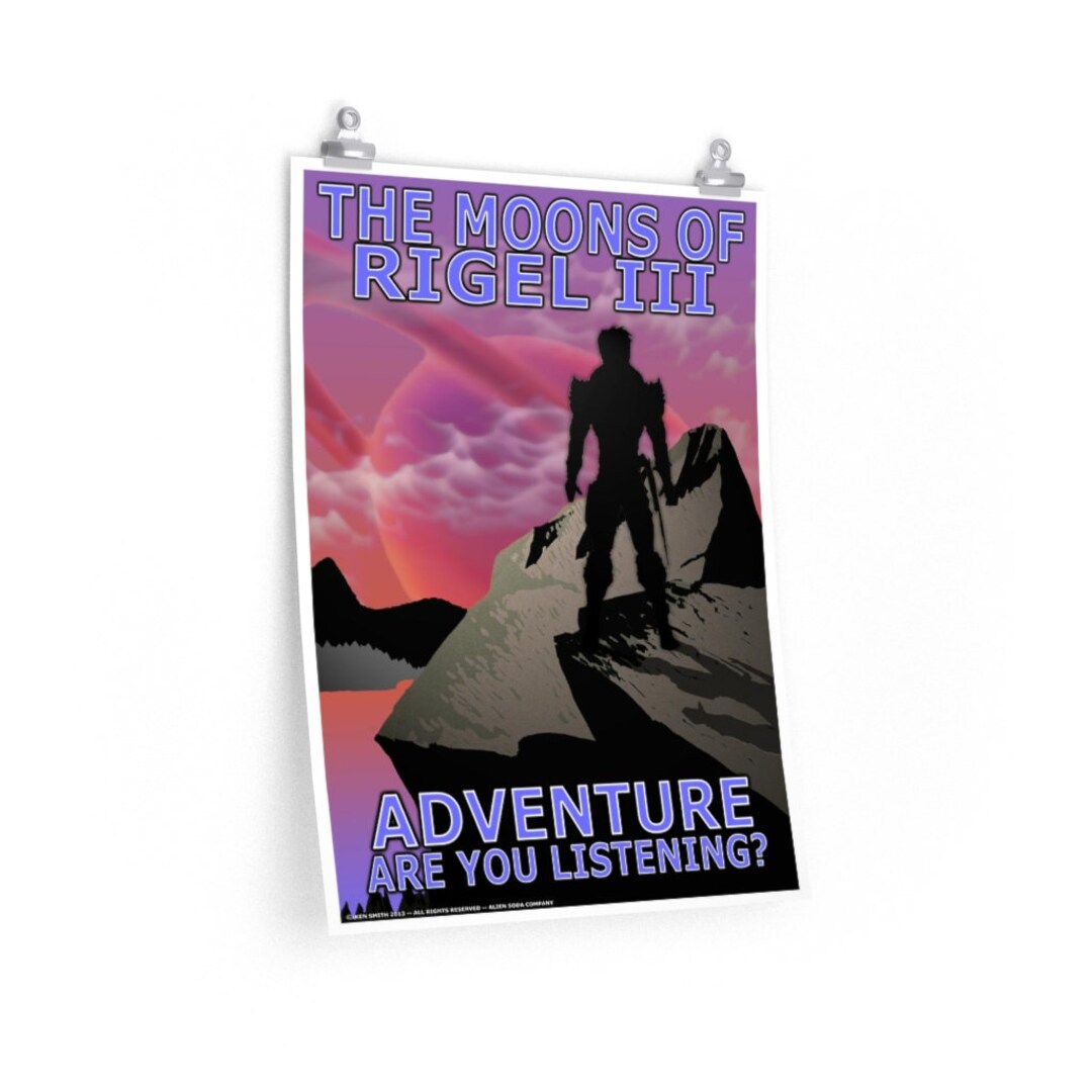 Moons of Rigel Poster - Etsy