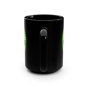 Green Alien Mug, 15oz image 4