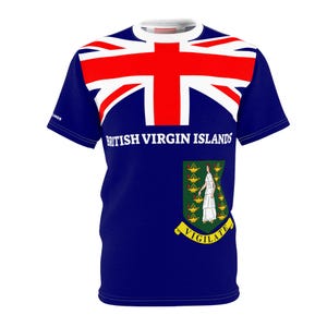 BRITISH VIRGIN ISLANDS Flag Shirt