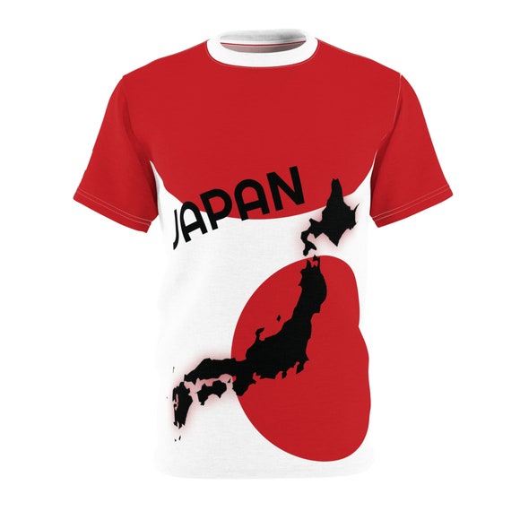 JAPAN Flag Tee Shirt - Etsy