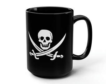 Jolly Roger Coffee Mug, 15oz